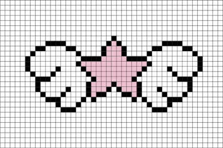 Рисунки по клеточкам для подростков