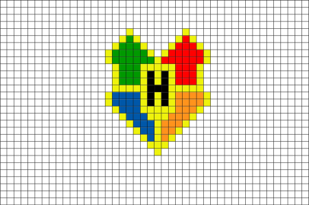 Рисунки по клеточкам монстрики