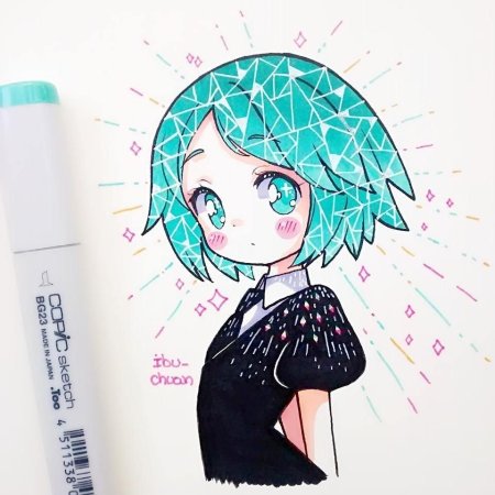 Кавай рисунки для скетчбука