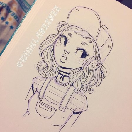 Идеи для скетчбука аниме