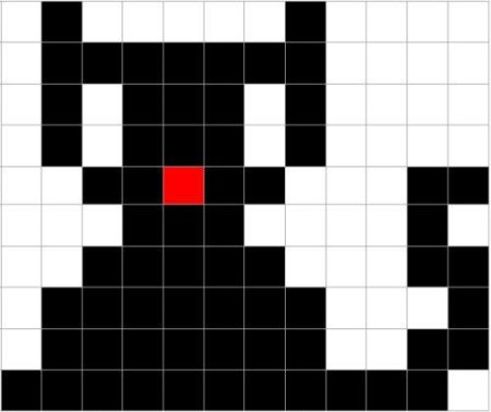Предметы по клеточкам для Хэллоуина