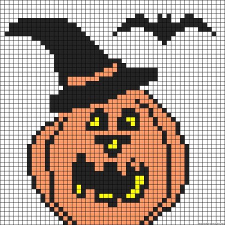 Вышивка к Хэллоуину