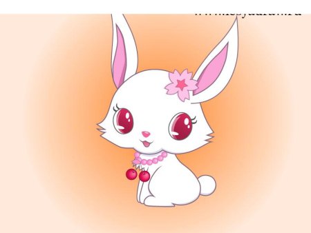 Зайчик рисунок аниме