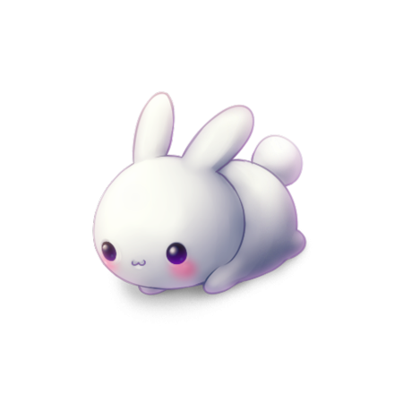 Милый кролик аниме