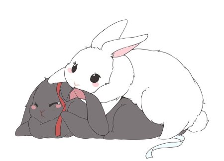 Аниме кролик