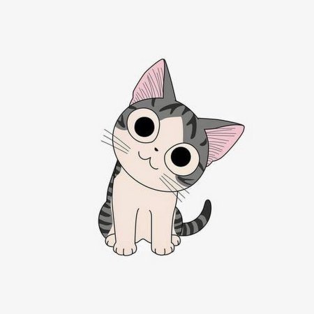Милый мультяшный кот