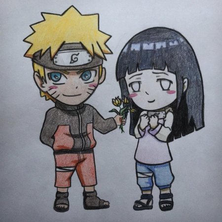 Герои аниме Наруто Чиби