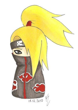 Чиби Акацуки Дейдара