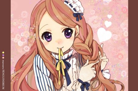 Аниме девушки милые