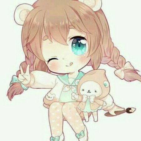 Аниме девочки животные