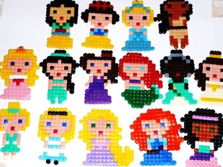 Термомозаика схема принцессы Дисней