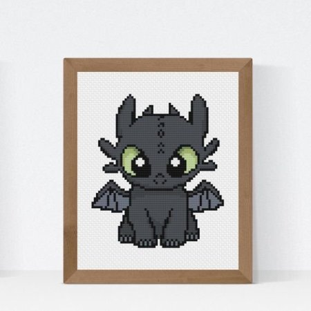 Вышивка крестиком Беззубик