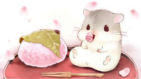 Милые аниме хомяки