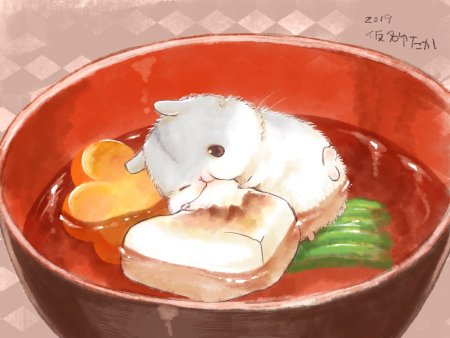 Хомяк арт