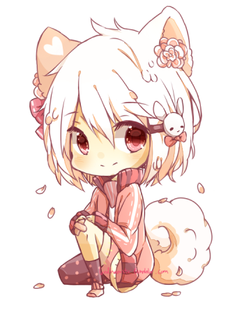 Аниме Чиби неко