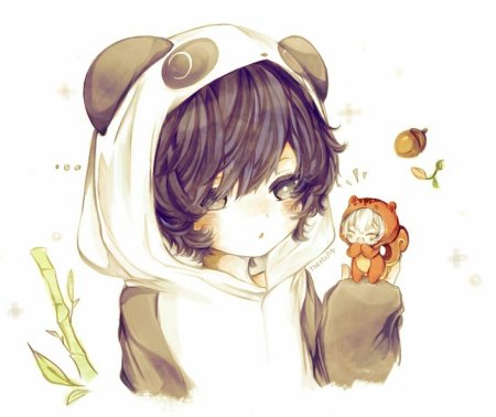 Аниме мальчики милые маленькие