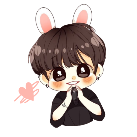 БТС арт Чиби Чонгук