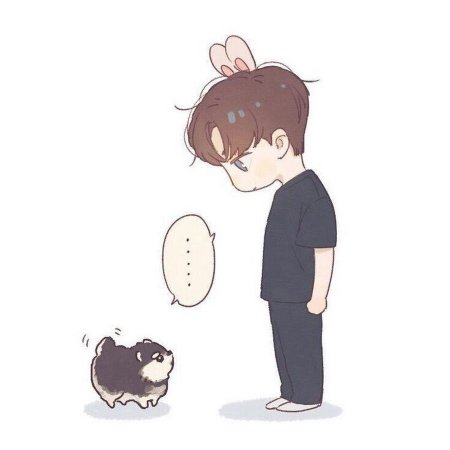 K Pop БТС Чиби