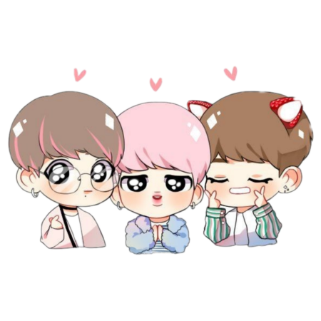 Аниме Чиби БТС Чонгук