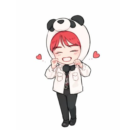 Чиби БТС Тэхен