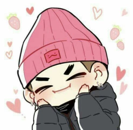 Чонгук кролик арт