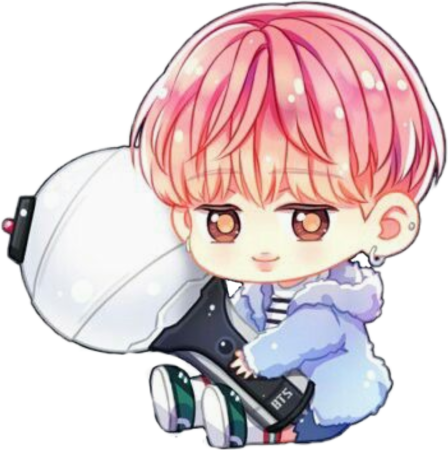 BTS рисунки Чиби Шуга