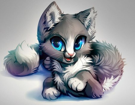 Коты Воители аниме милые