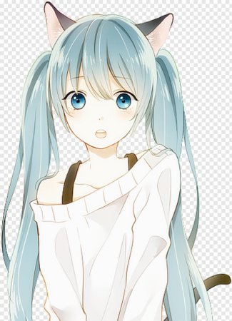 Мику Хацунэ неко