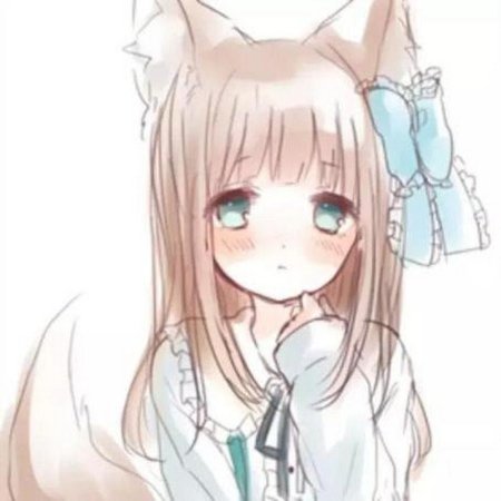 Аниме неко кавай