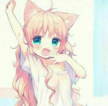 Маленькие аниме девочки с ушками