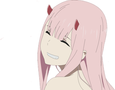 Zero two ухмылка