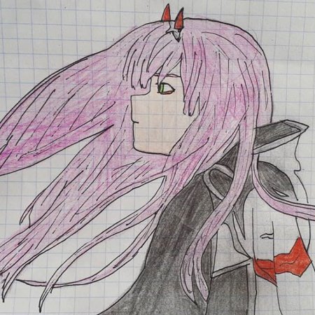 Милый во Франксе для срисовки