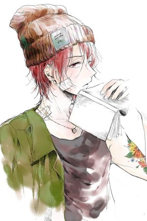 Аниме кун в шапке