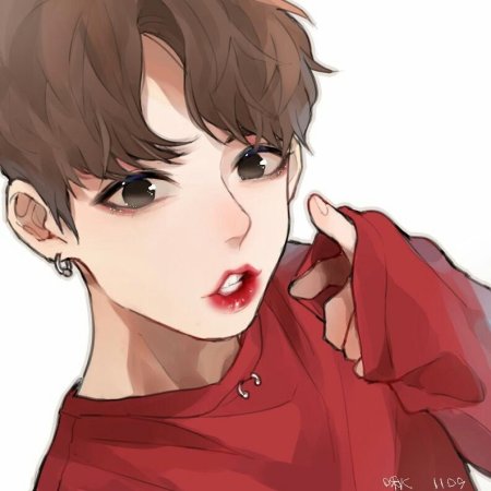 Чонгук из БТС аниме