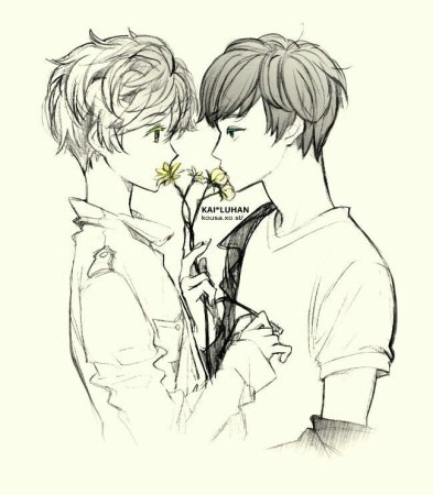 Легкий арт яой