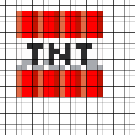 Вещи из МАЙНКРАФТА по клеточкам