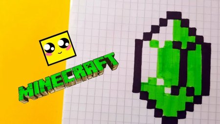 Рисунки по клеточкам маекрафне