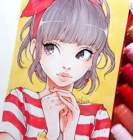 Кавайные портреты