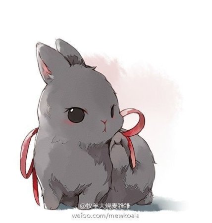Аниме кролик животное