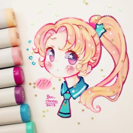 Рисование фломастерами милые