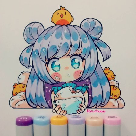 Кавайные скетчи