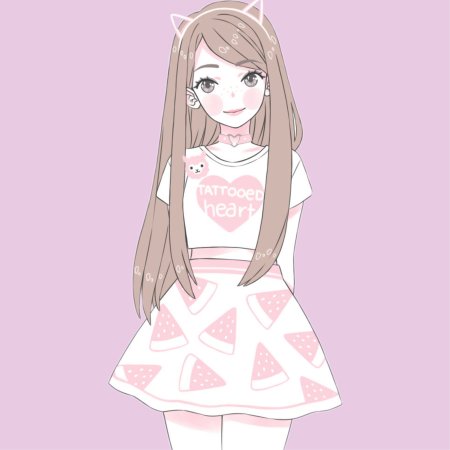 Каваи девочки