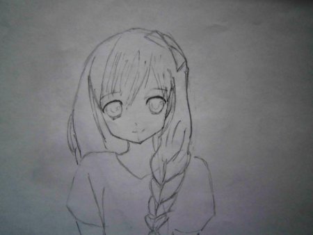 Милые аниме рисунки карандашом