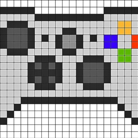 Рисунки по клеточкам лёгкие