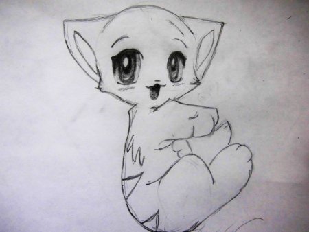 Аниме рисунки карандашом