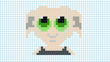 Рисунки в клеточку маленькие