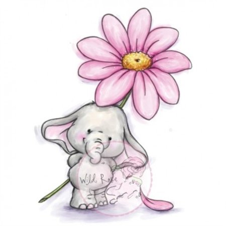 Слоник с цветочком