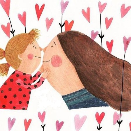 Открытки с днём матери милые