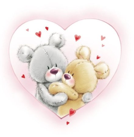 Влюбленные мишки
