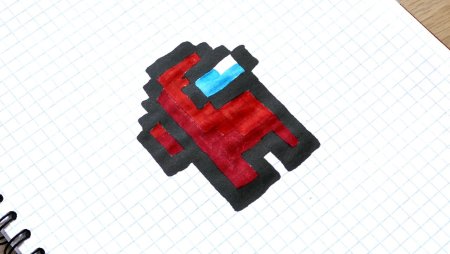 Рисунки по клеточкам маленькие